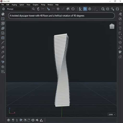 Text to CAD AI generating production-ready CAD models from text descriptions